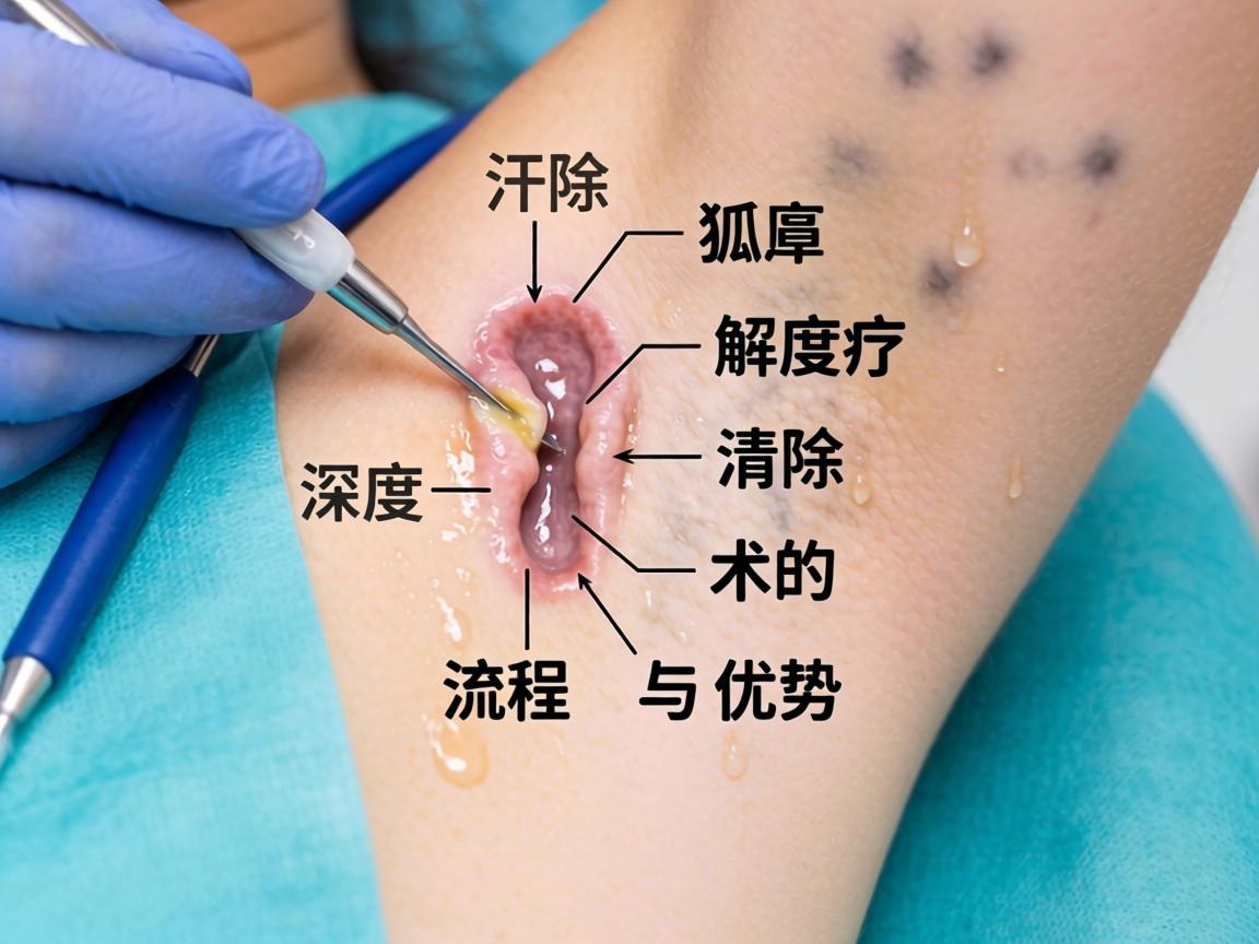 小切口汗腺清除治疗狐臭，深度解析汗腺清除术的流程与优势