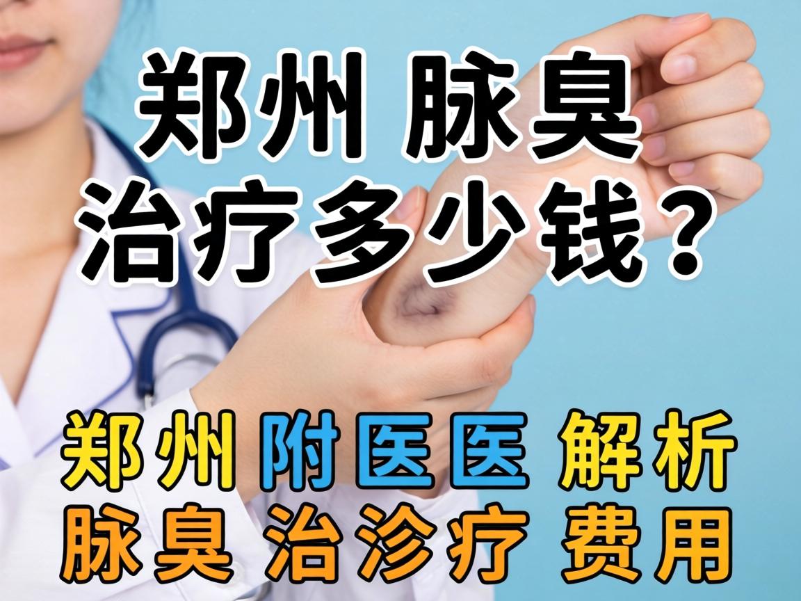 郑州腋臭治疗多少钱？郑州附医解析腋臭治疗费用