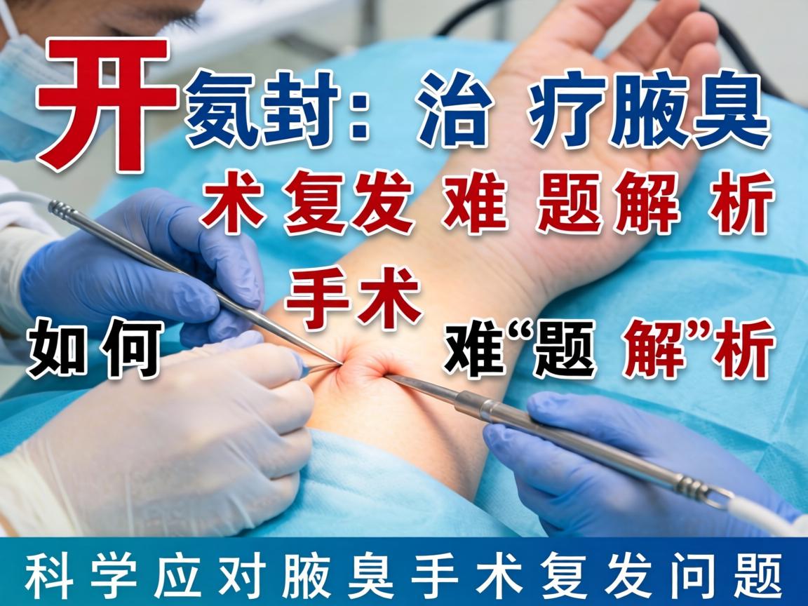 开封治腋臭手术复发难题解析，如何科学应对腋臭手术复发问题