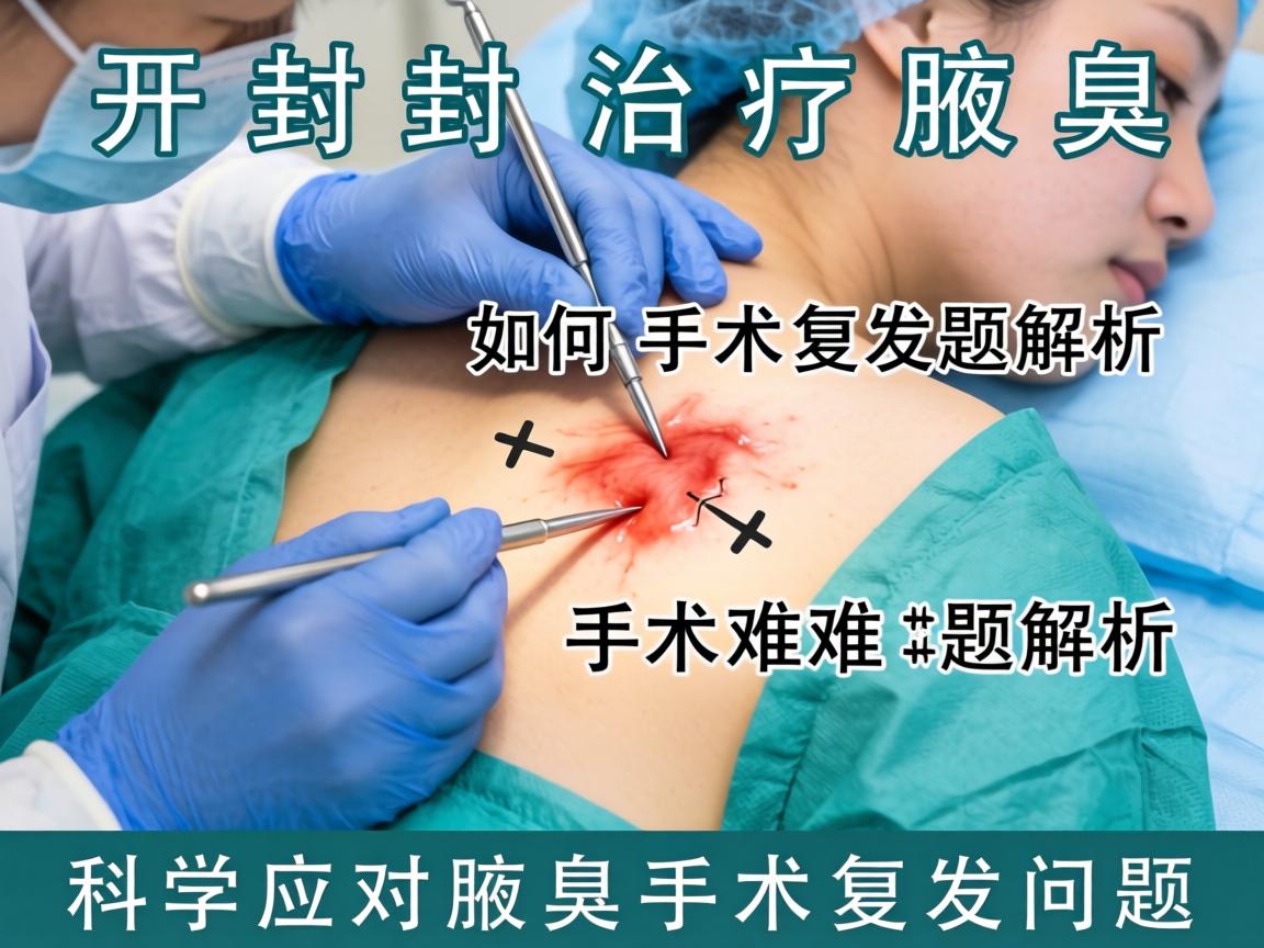 开封治腋臭手术复发难题解析，如何科学应对腋臭手术复发问题