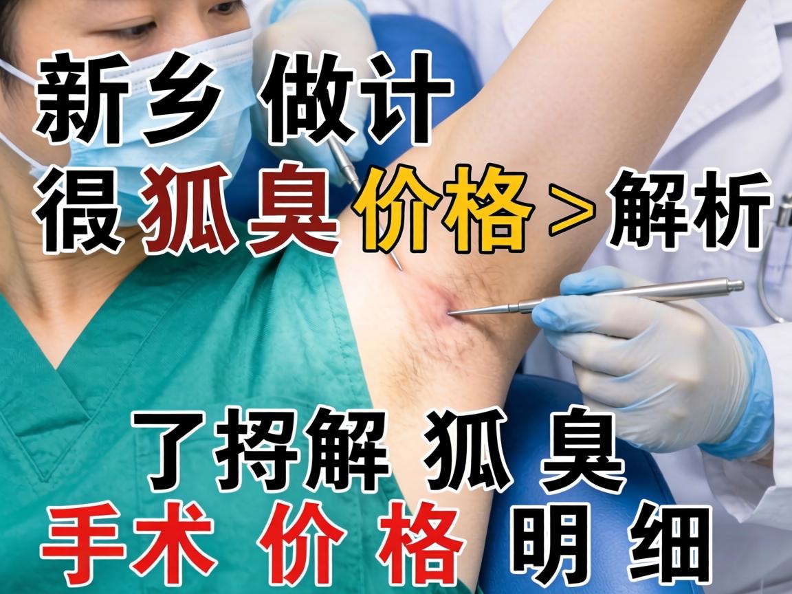 新乡做狐臭价格解析,了解狐臭手术价格明细 新乡做狐臭价格解析,了解狐臭手术价格明细