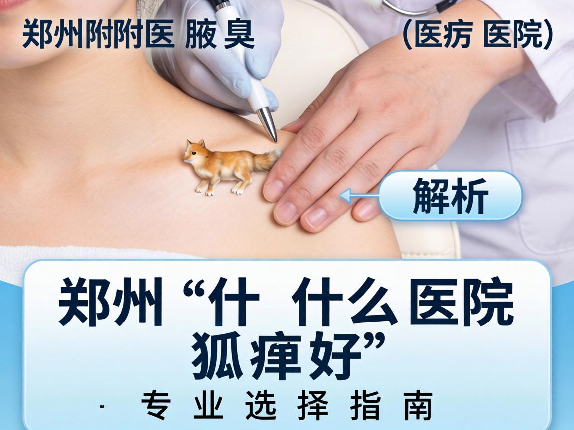 郑州附医腋臭医院解析,郑州什么医院狐臭好,专业选择指南 郑州附医腋臭医院解析,郑州什么医院狐臭好,专业选择指南