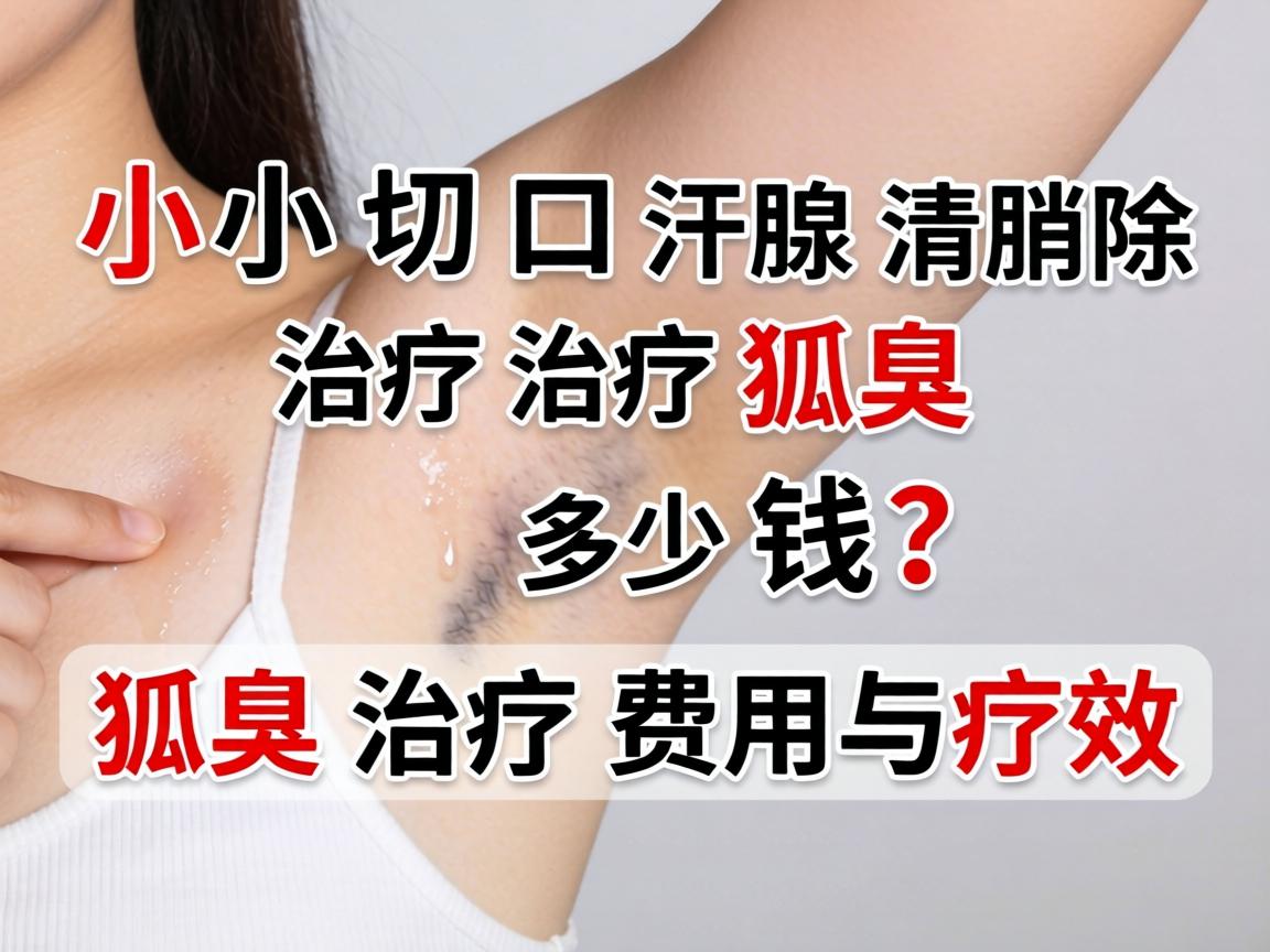 小切口汗腺清除治疗狐臭多少钱?详解狐臭治疗费用与疗效 小切口汗腺清除治疗狐臭多少钱?详解狐臭治疗费用与疗效