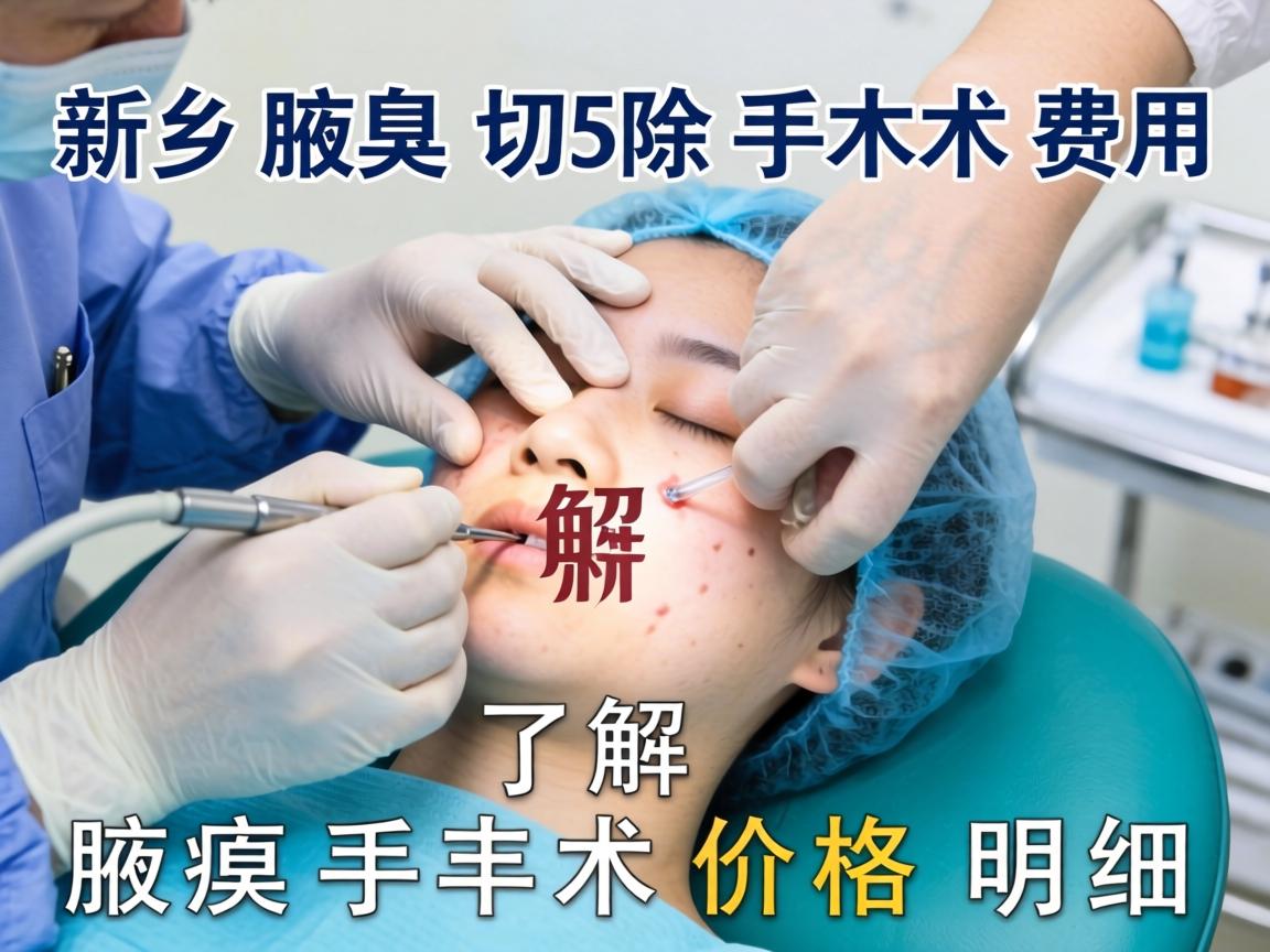 新乡腋臭切除手术费用解析，了解腋臭手术价格明细