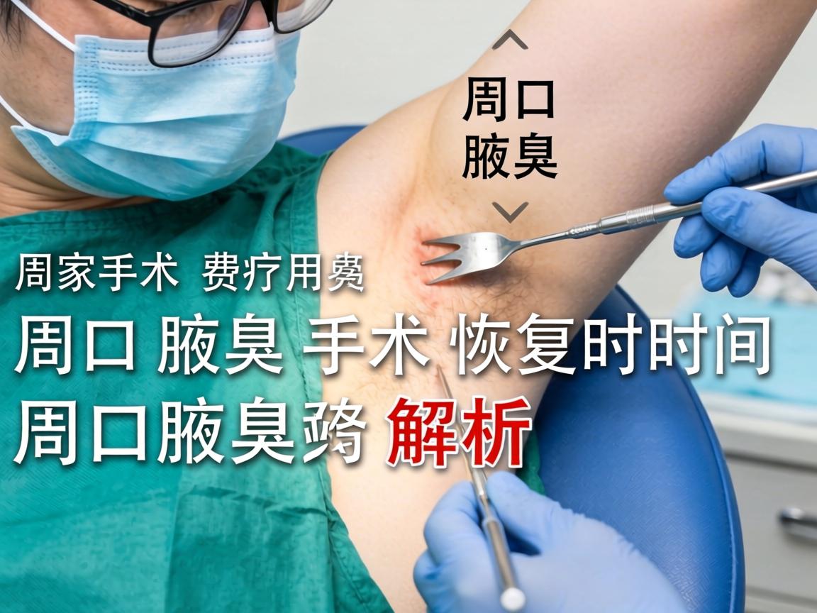 周口腋臭手术费用解析，周口腋臭手术恢复时间指南