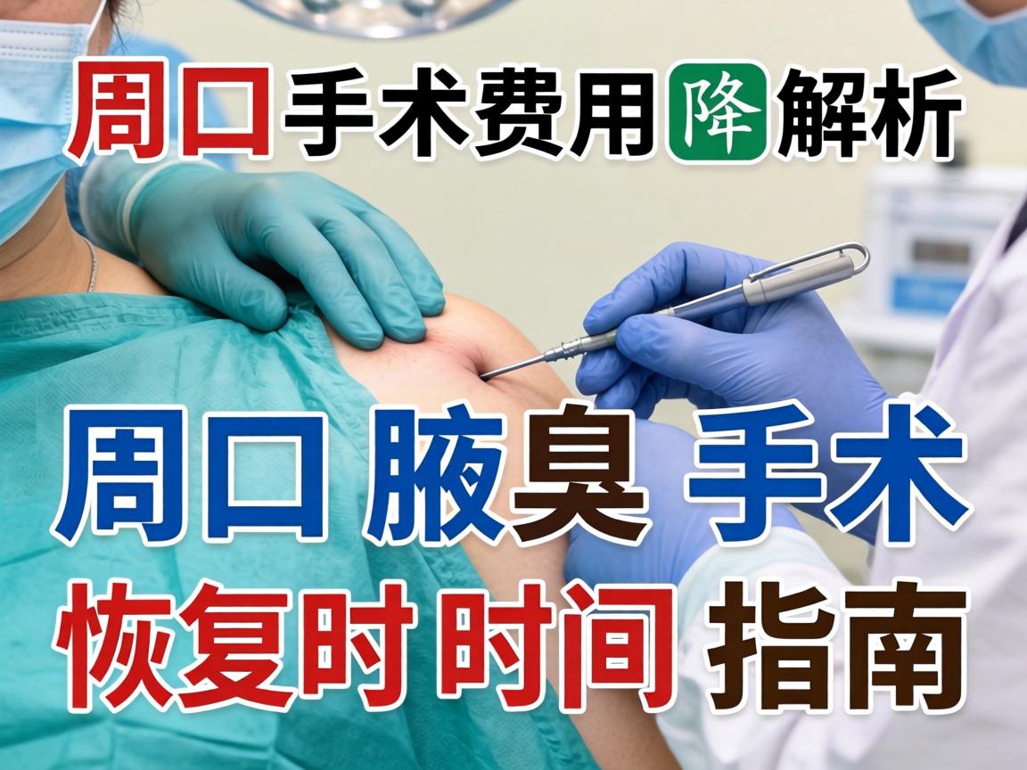 周口腋臭手术费用解析，周口腋臭手术恢复时间指南