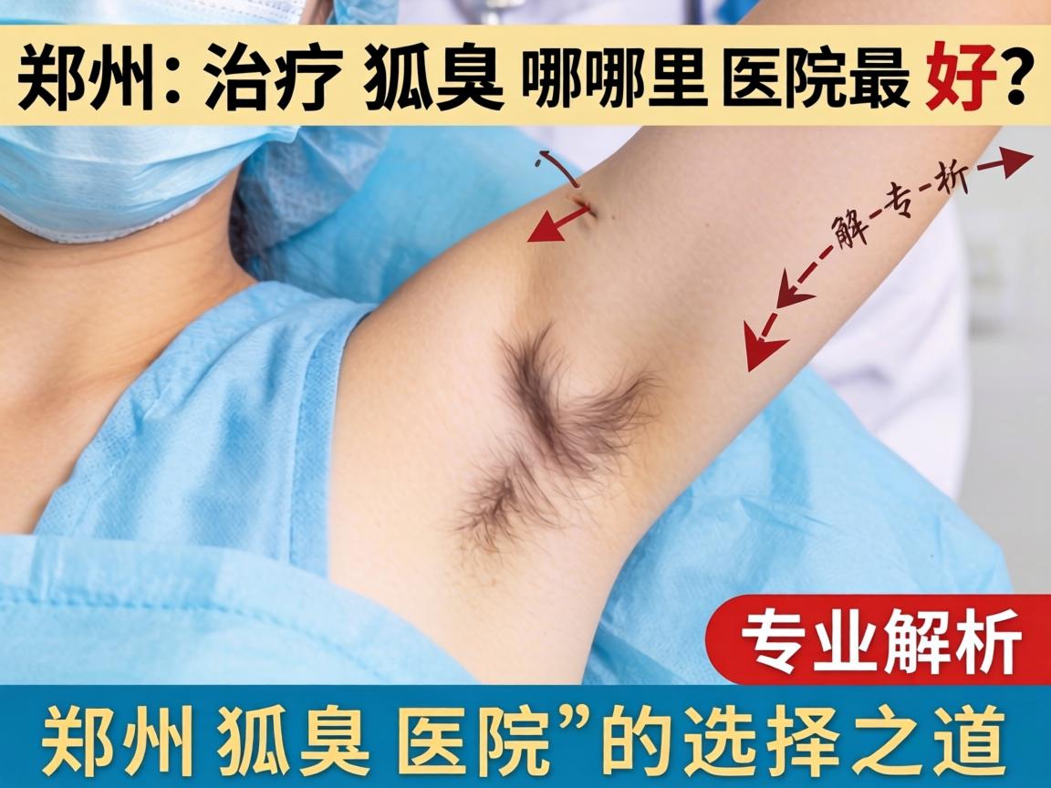 郑州治疗狐臭哪里医院最好?专业解析郑州狐臭医院的选择之道 郑州治疗狐臭哪里医院最好?专业解析郑州狐臭医院的选择之道