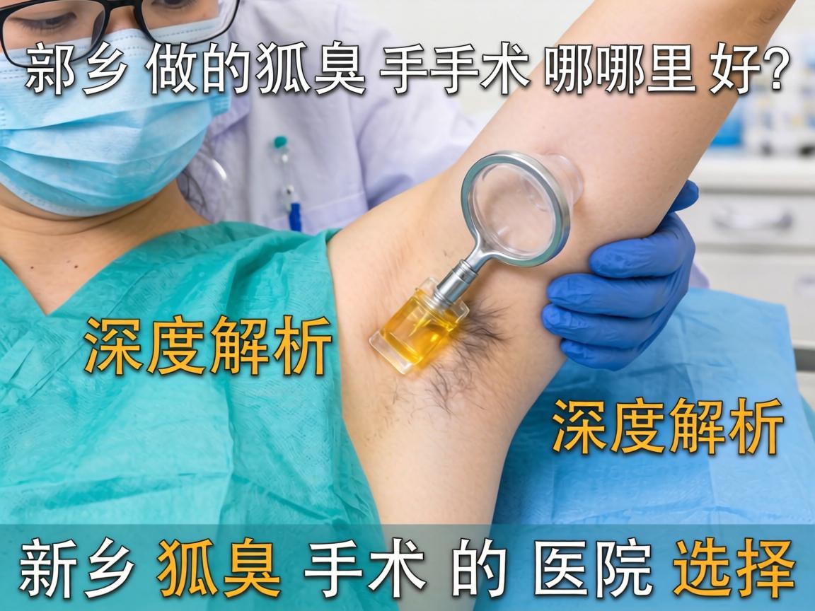新乡做狐臭手术哪里好？深度解析新乡狐臭手术的医院选择