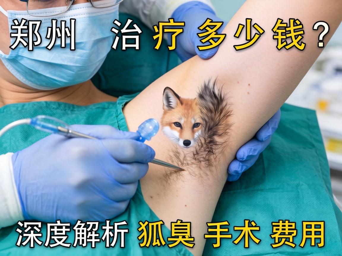 郑州狐臭手术治疗多少钱？深度解析狐臭手术费用