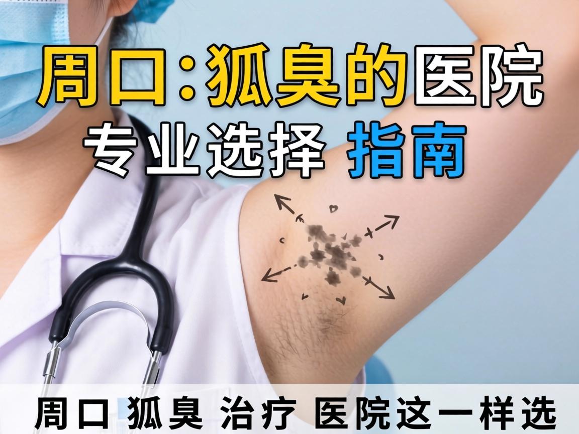 周口狐臭医院专业选择指南，周口狐臭治疗医院这样选