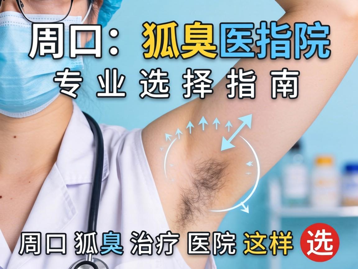 周口狐臭医院专业选择指南，周口狐臭治疗医院这样选