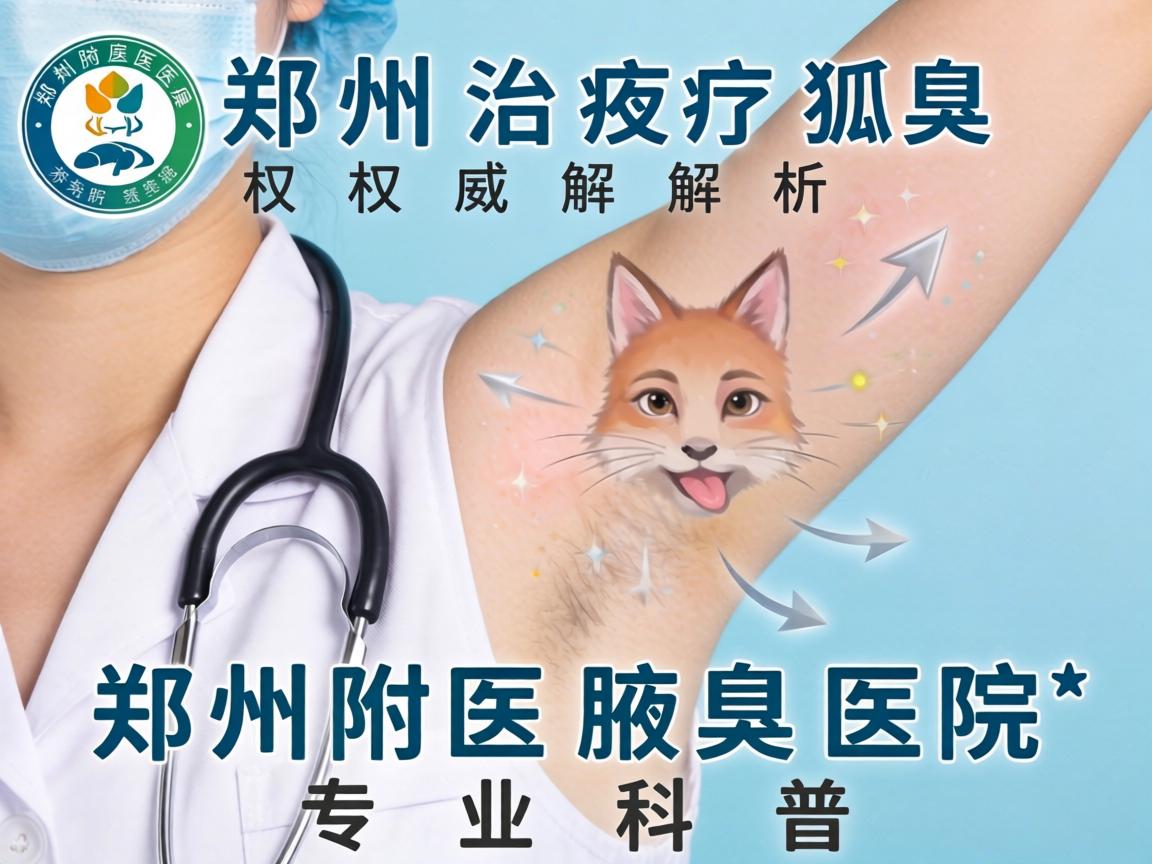 郑州治疗狐臭权威解析，郑州附医腋臭医院专业科普