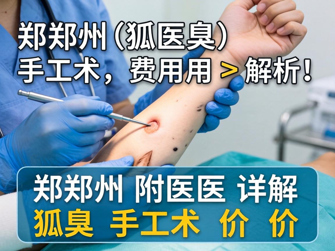 郑州狐臭手术费用解析，郑州附医详解狐臭手术价格