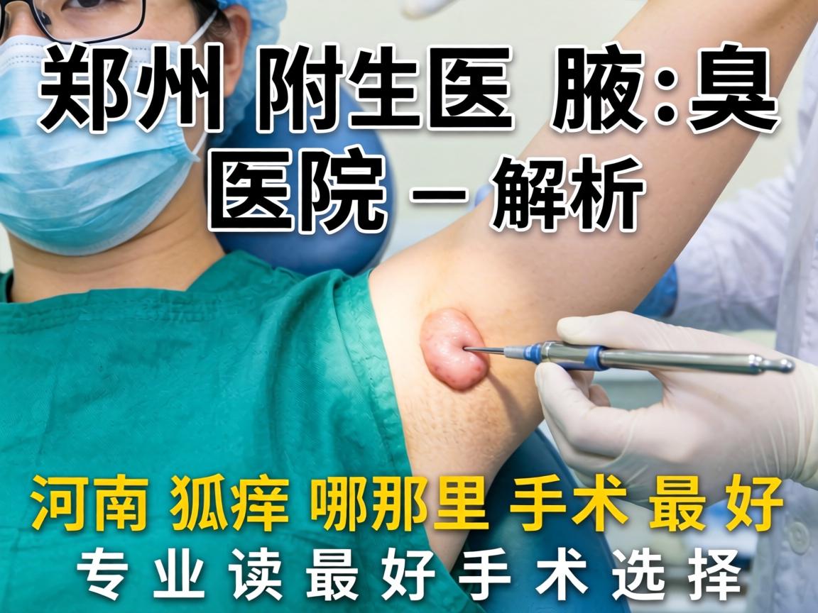 郑州附医腋臭医院解析,河南狐臭哪里手术最好,专业解读最好手术选择 郑州附医腋臭医院解析,河南狐臭哪里手术最好,专业解读最好手术选择