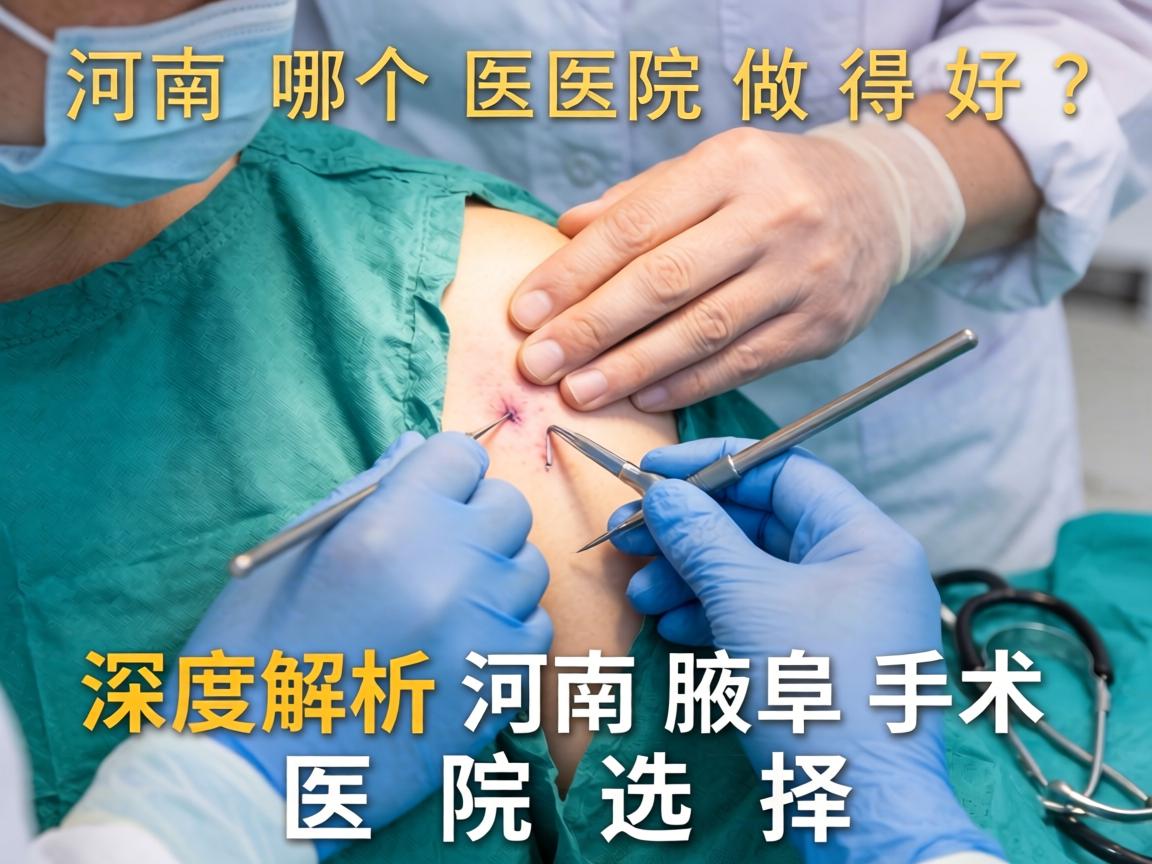 河南腋臭手术哪个医院做得好？深度解析河南腋臭手术医院选择