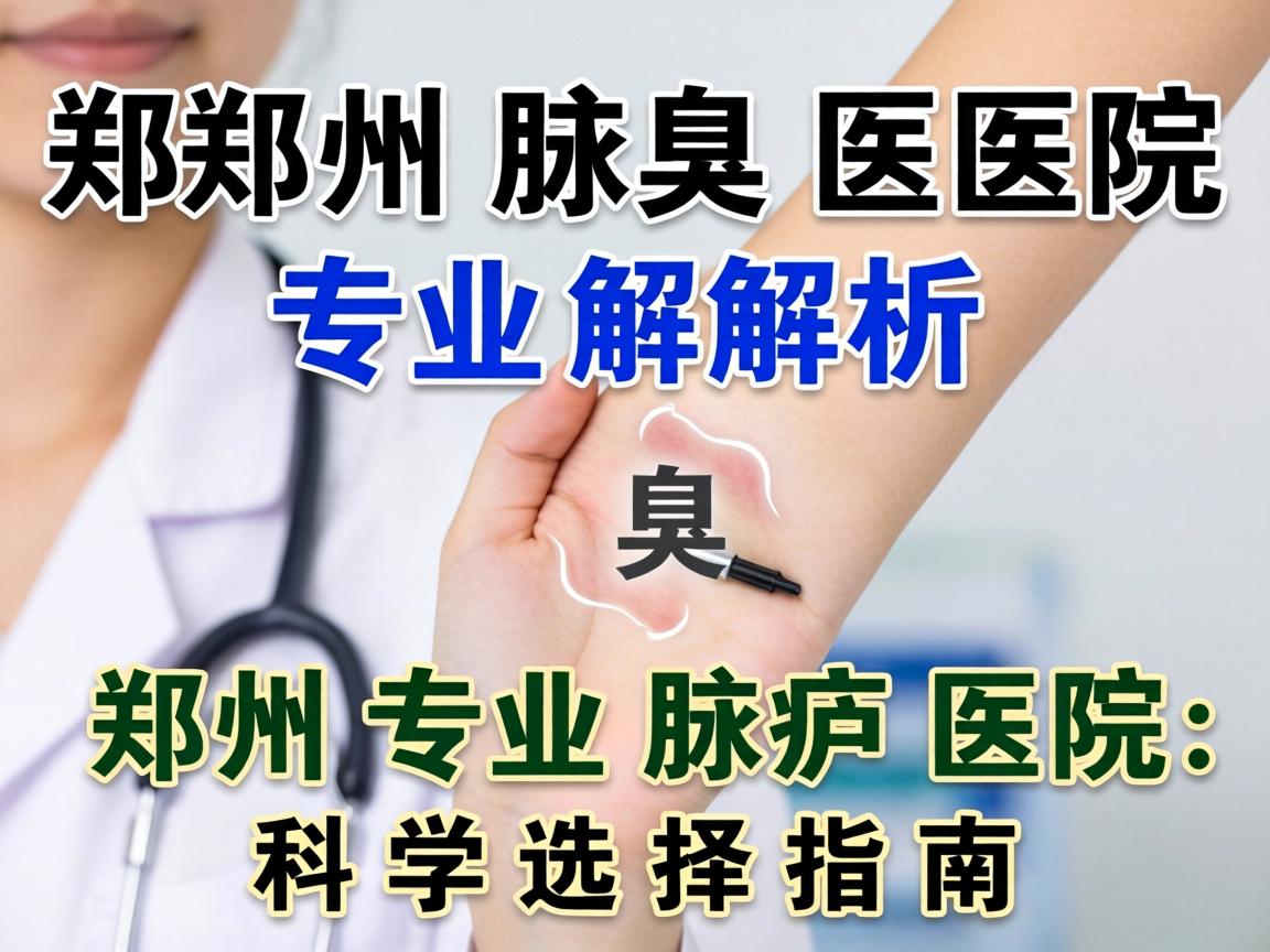 郑州腋臭医院专业解析，郑州专业腋臭医院的科学选择指南