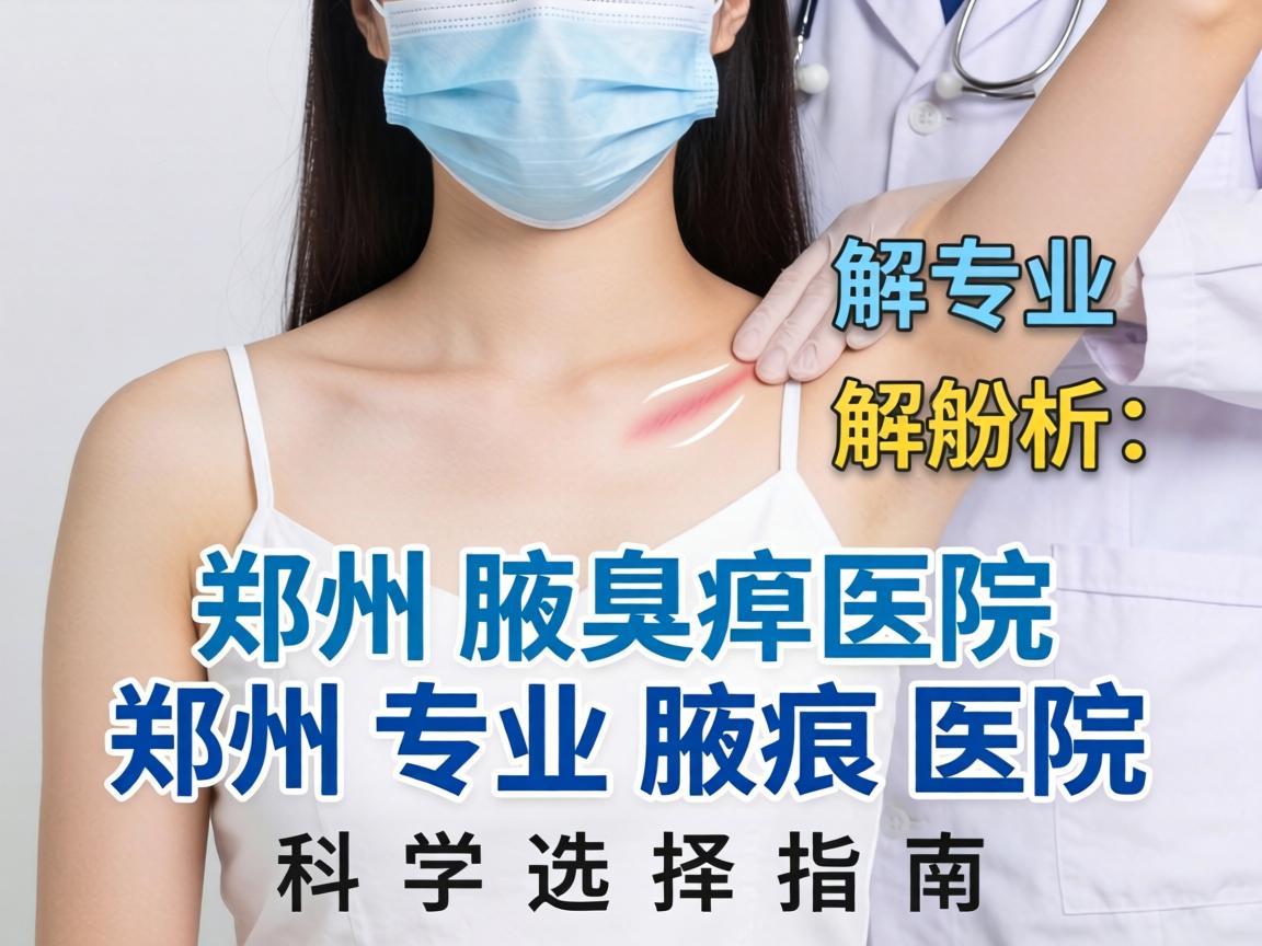 郑州腋臭医院专业解析，郑州专业腋臭医院的科学选择指南