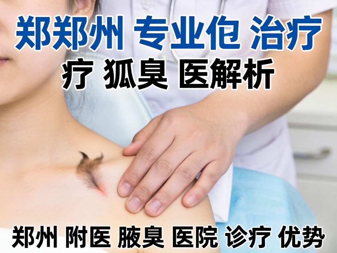 郑州专业治疗狐臭医院解析，郑州附医腋臭医院诊疗优势