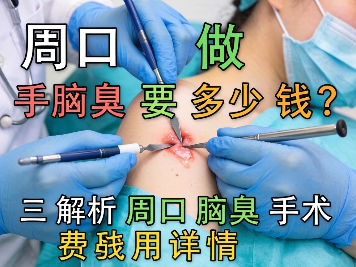 在周口做腋臭手术要多少钱？解析周口腋臭手术费用详情