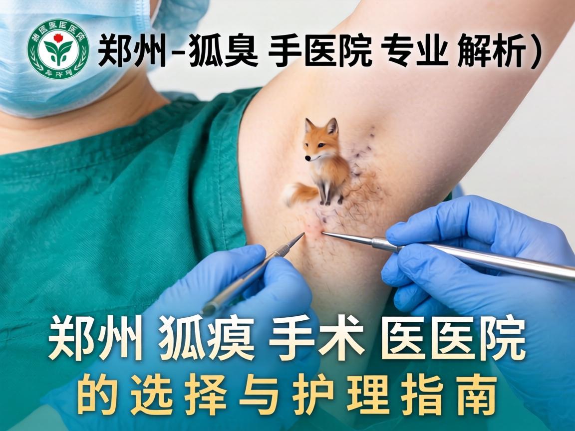 郑州狐臭手术医院专业解析，郑州狐臭手术医院的选择与护理指南