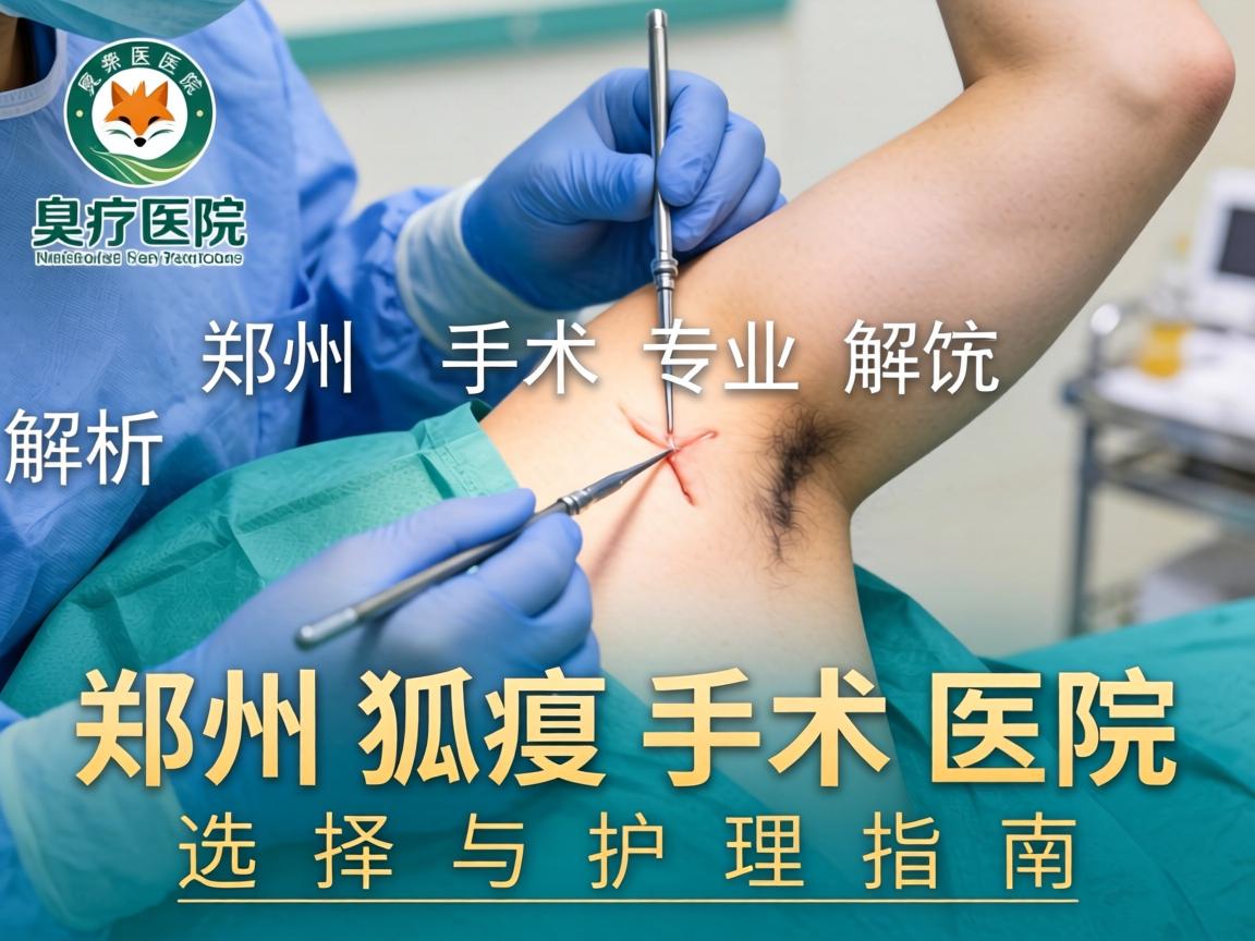郑州狐臭手术医院专业解析，郑州狐臭手术医院的选择与护理指南