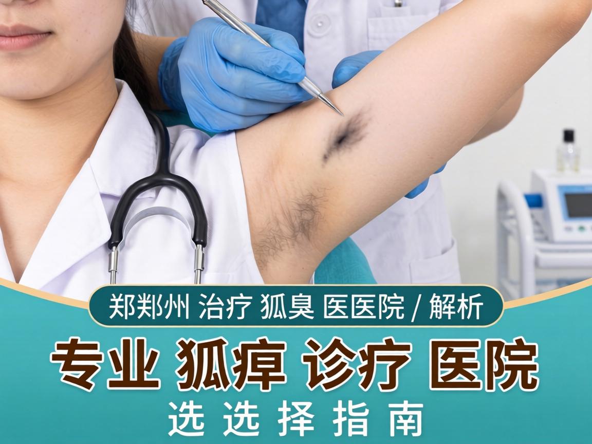 郑州治疗狐臭医院解析，专业狐臭诊疗医院的选择指南