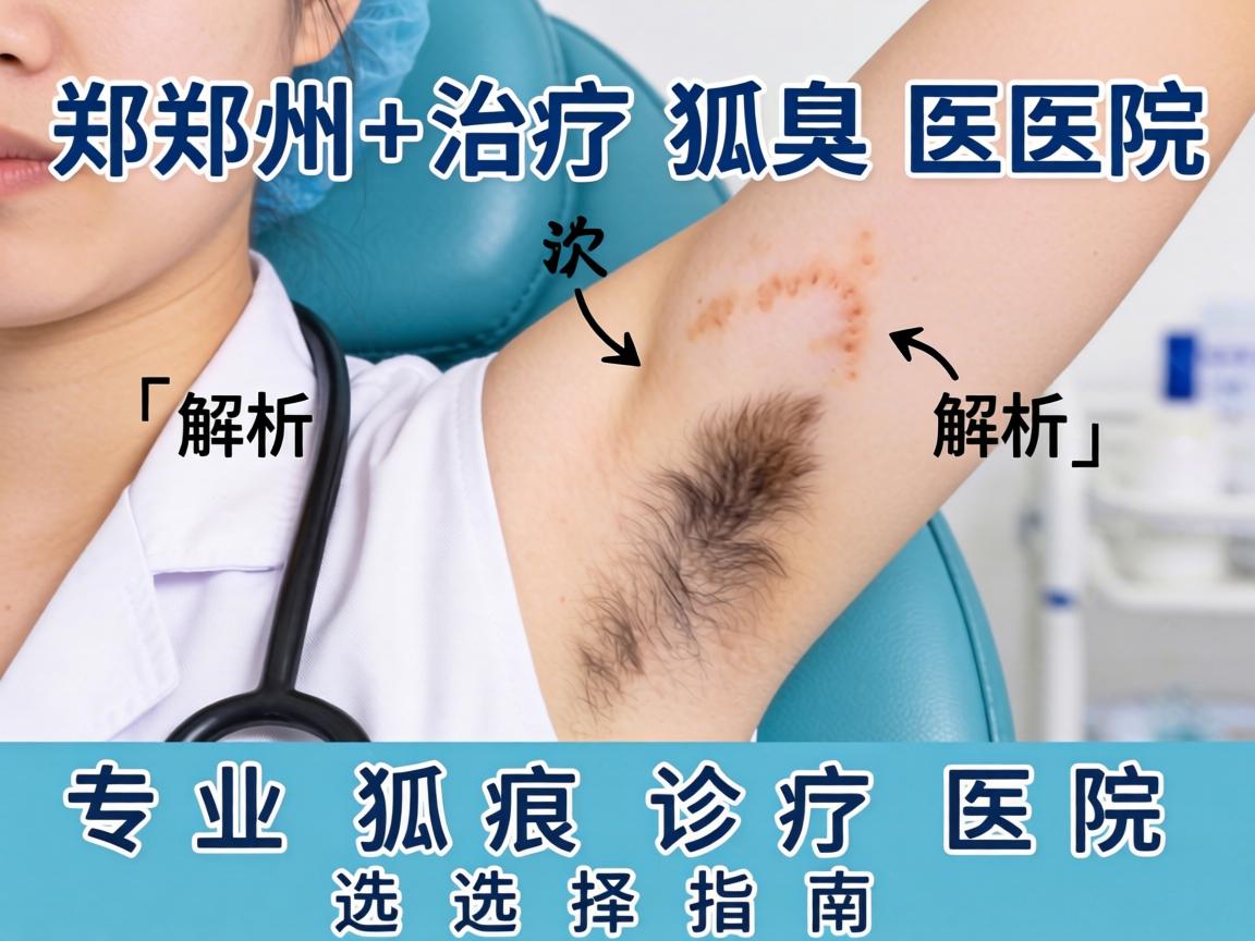 郑州治疗狐臭医院解析，专业狐臭诊疗医院的选择指南