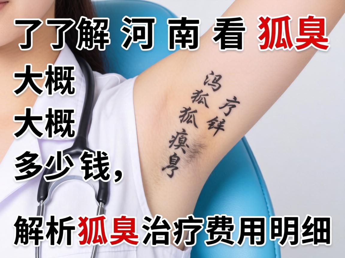 了解河南看狐臭大概多少钱，解析狐臭治疗费用明细
