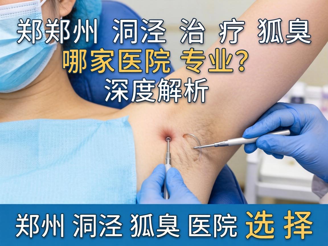 郑州洞泾治疗狐臭哪家医院专业？深度解析郑州洞泾狐臭医院选择