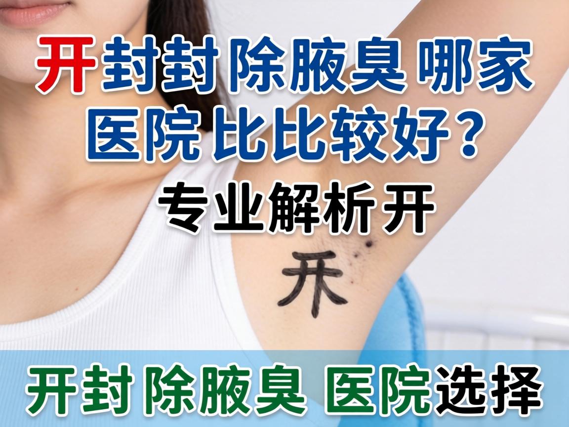 开封除腋臭哪家医院比较好?专业解析开封除腋臭医院选择 开封除腋臭哪家医院比较好?专业解析开封除腋臭医院选择