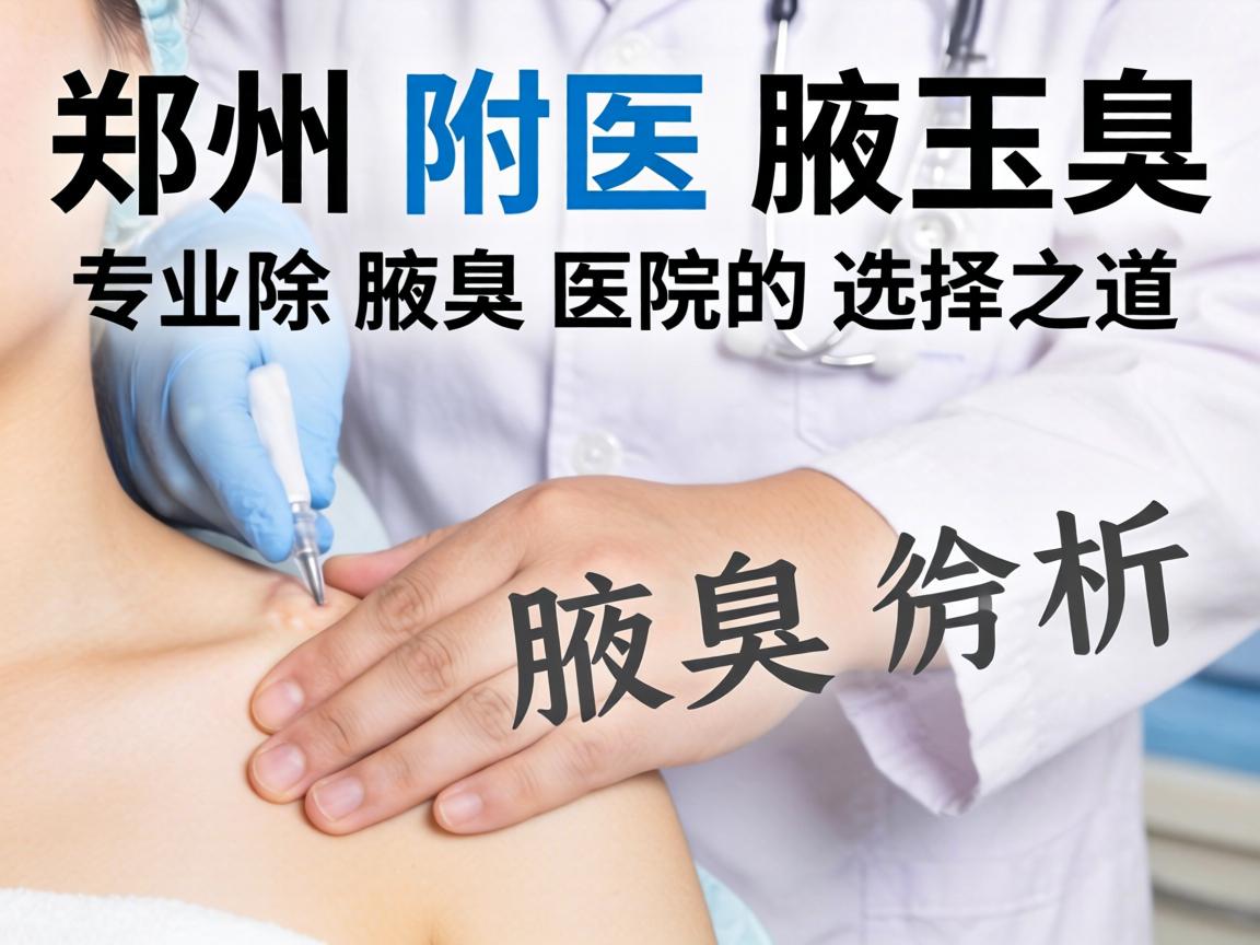 郑州附医腋臭医院解析,郑州专业除腋臭医院的选择之道 郑州附医腋臭医院解析,郑州专业除腋臭医院的选择之道