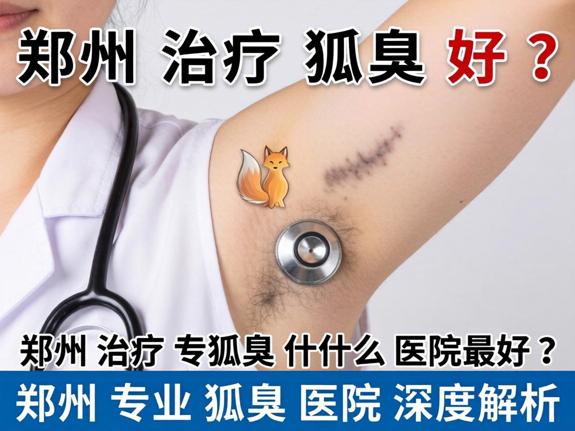 郑州治疗狐臭什么医院最好？郑州专业狐臭医院深度解析