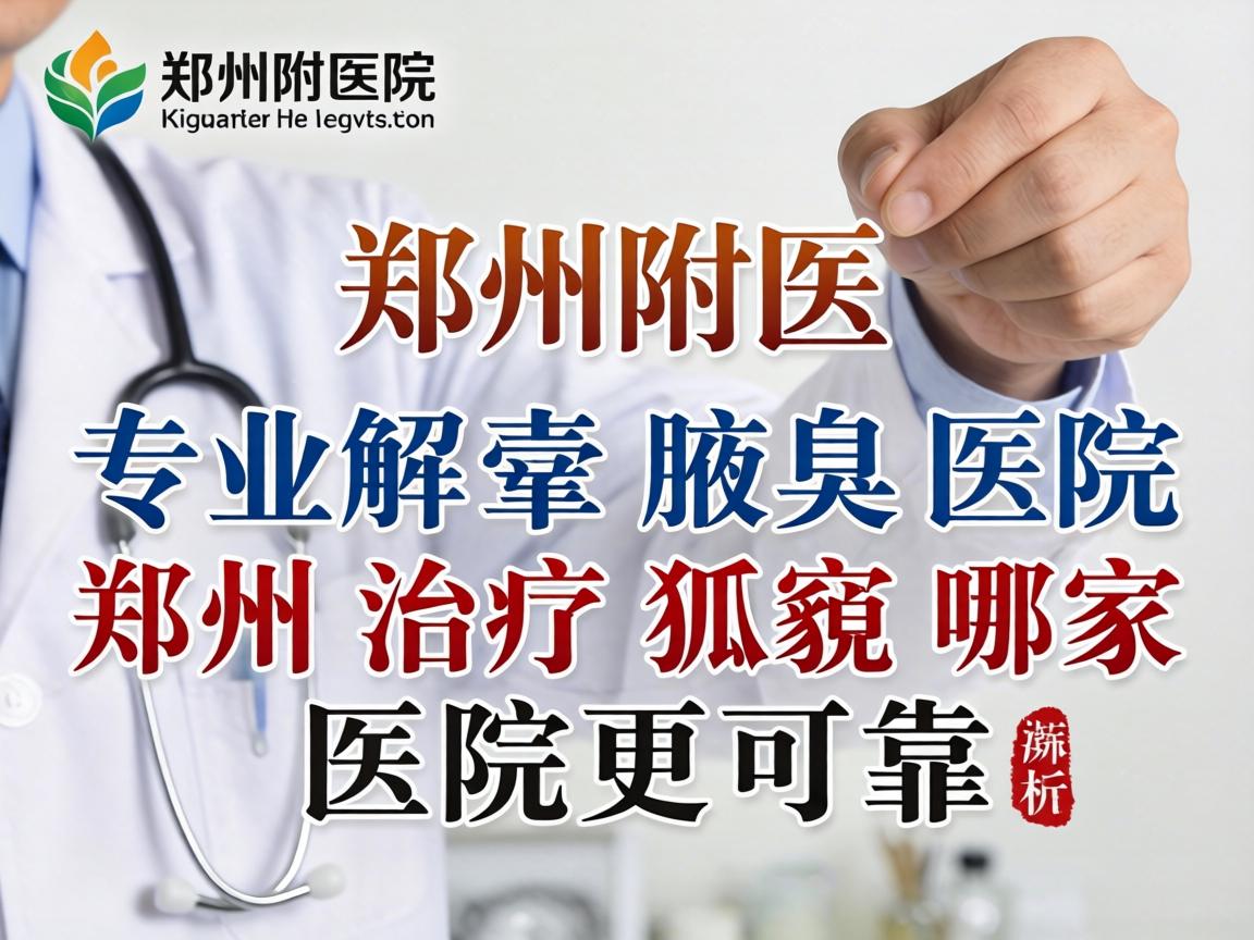 郑州附医腋臭医院专业解析，郑州治疗狐臭哪家医院更可靠