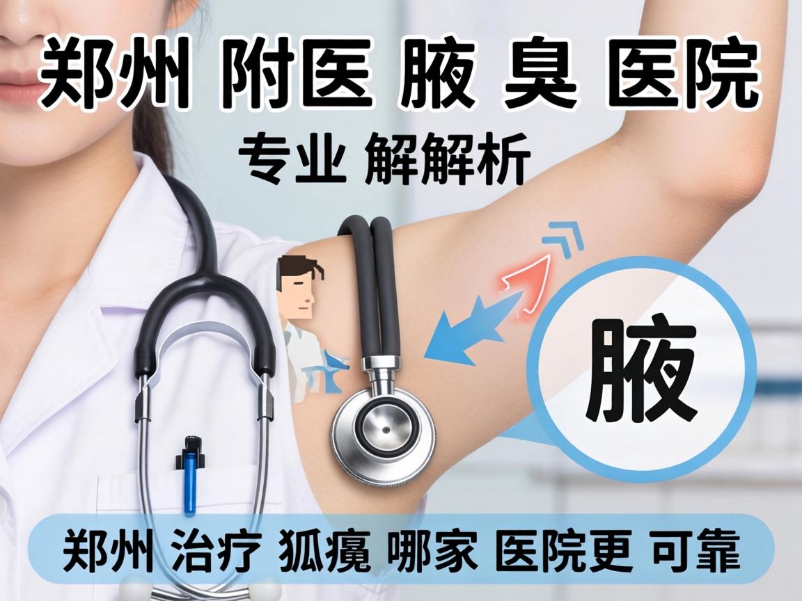 郑州附医腋臭医院专业解析，郑州治疗狐臭哪家医院更可靠