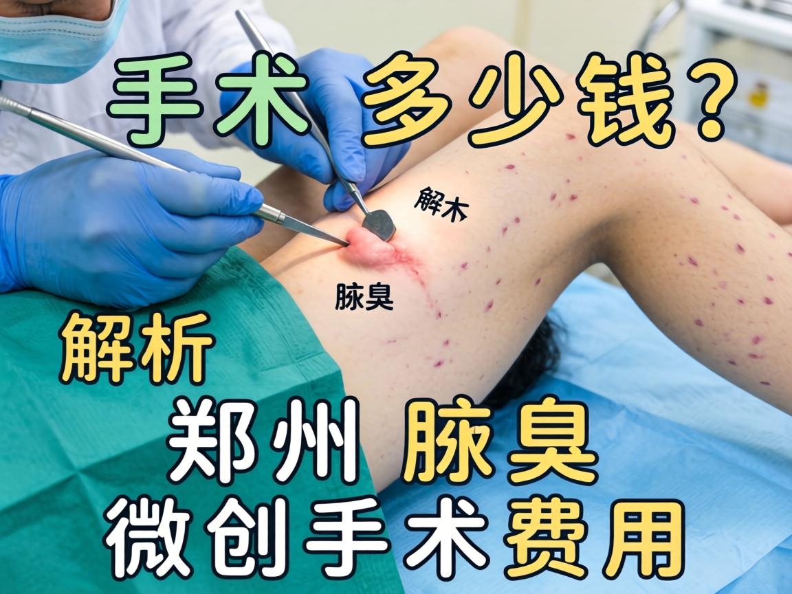 郑州腋臭手术多少钱？解析郑州腋臭微创手术费用