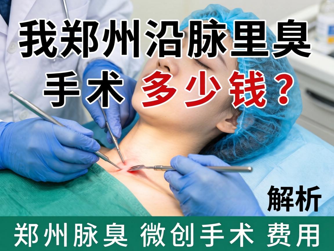 郑州腋臭手术多少钱？解析郑州腋臭微创手术费用