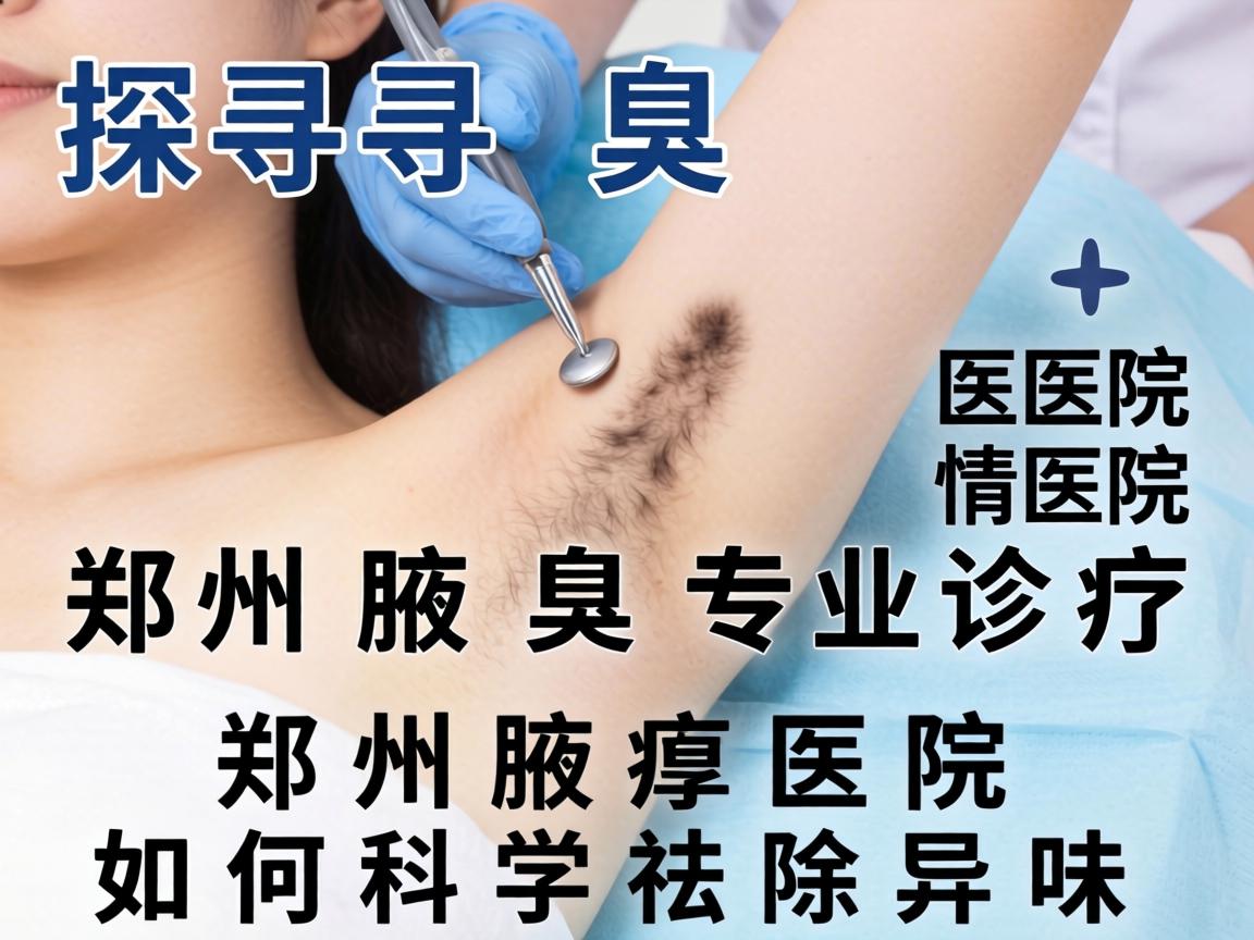 探寻郑州腋臭医院专业诊疗，郑州腋臭医院如何科学祛除异味