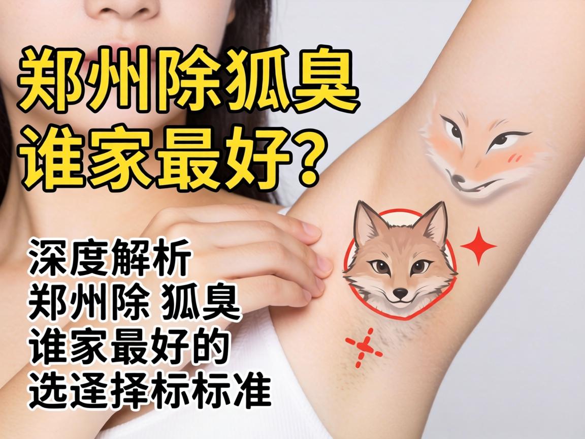 郑州除狐臭谁家最好?深度解析郑州除狐臭谁家最好的选择标准 郑州除狐臭谁家最好?深度解析郑州除狐臭谁家最好的选择标准