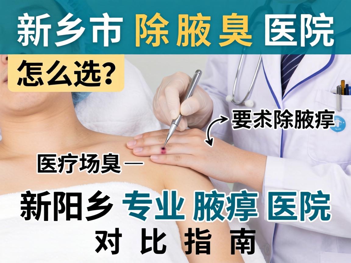 新乡市除腋臭医院怎么选?新乡专业腋臭医院对比指南 新乡市除腋臭医院怎么选?新乡专业腋臭医院对比指南