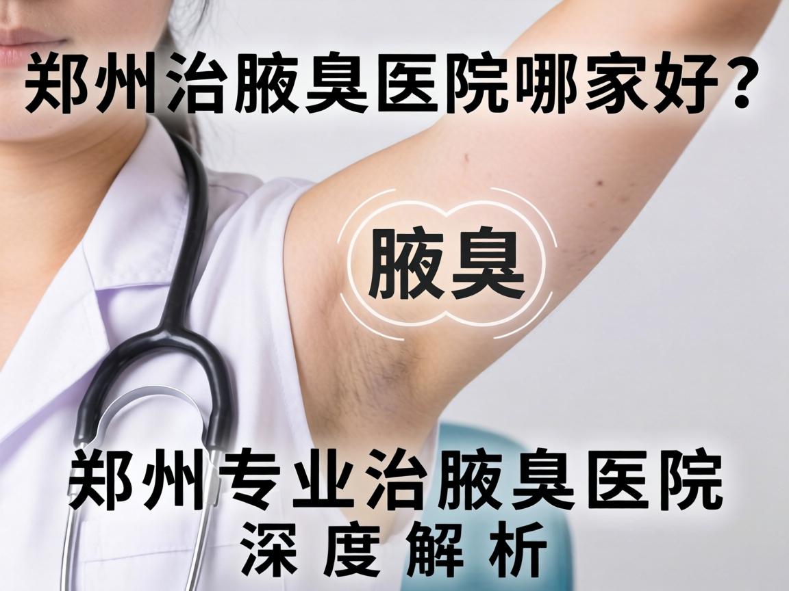 郑州治腋臭医院哪家好？郑州专业治腋臭医院深度解析