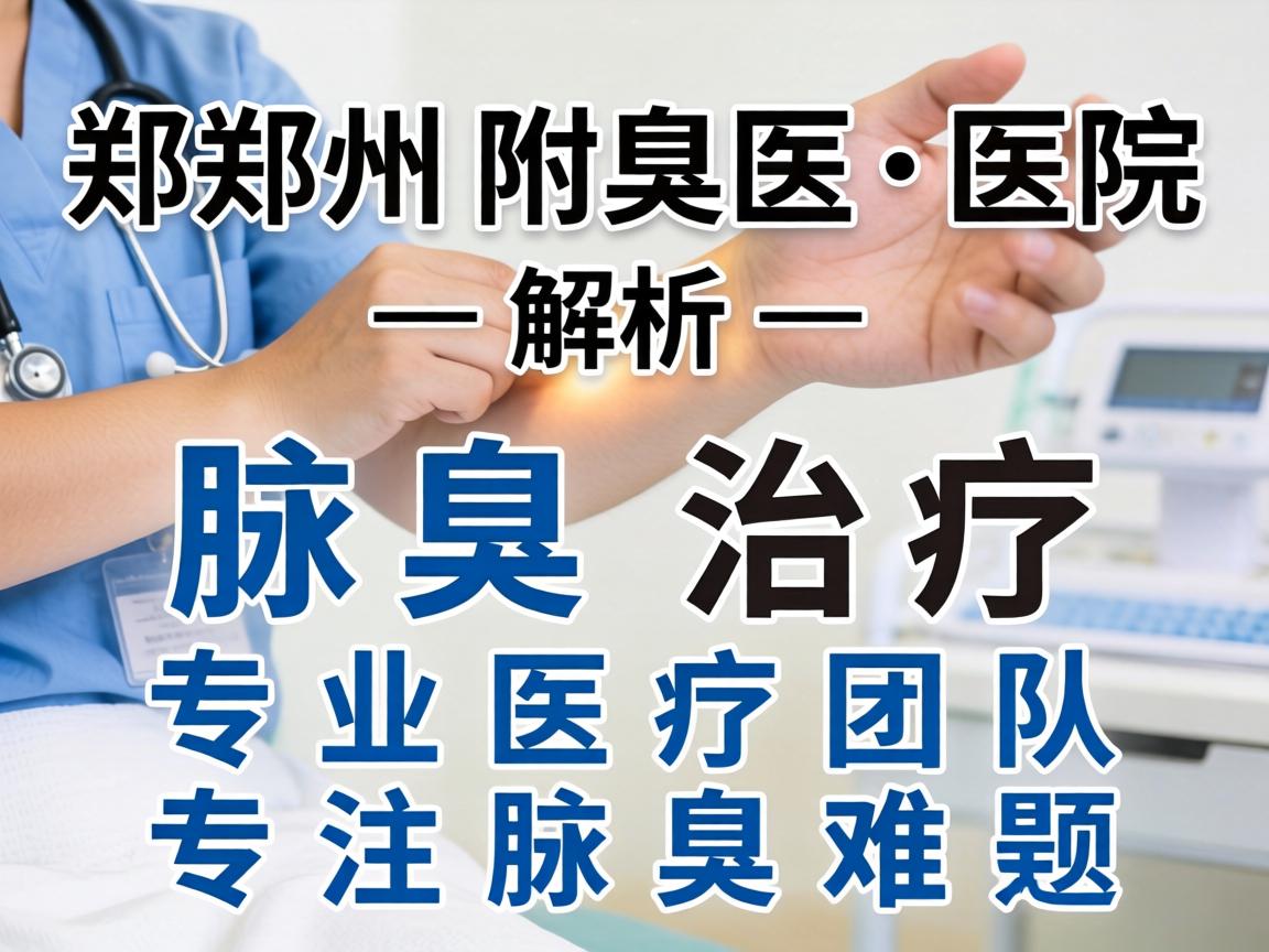 郑州附医腋臭医院解析腋臭治疗 专业医疗团队专注腋臭难题 郑州附医腋臭医院解析腋臭治疗 专业医疗团队专注腋臭难题