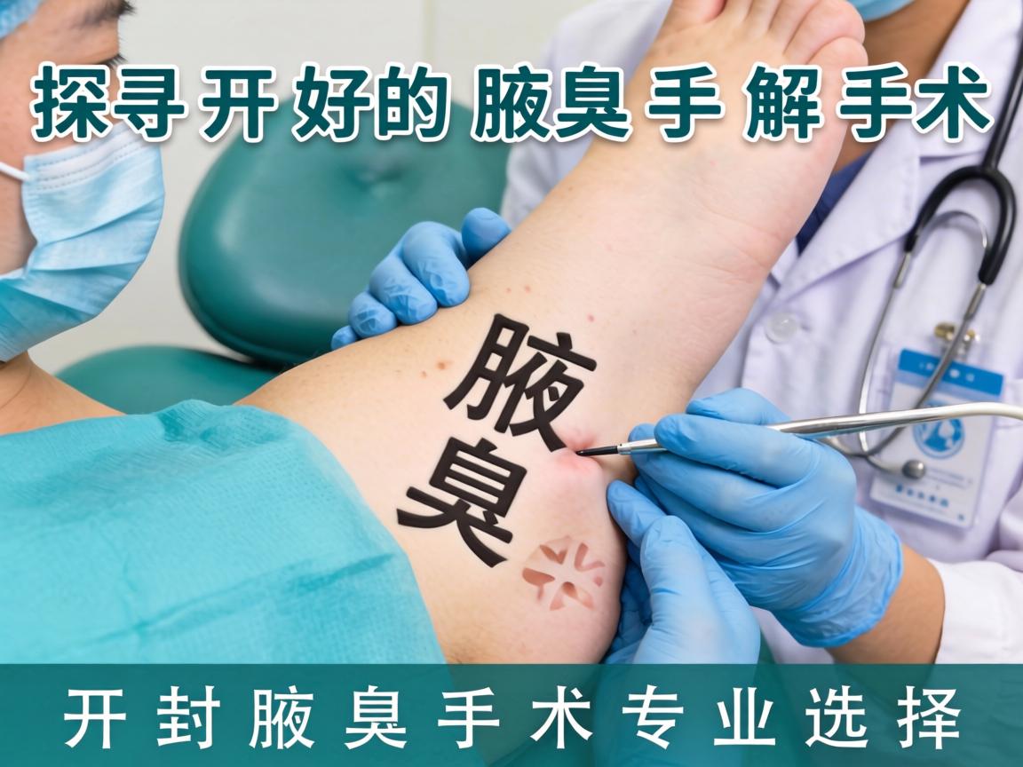 探寻开封最好的腋臭手术，详解开封腋臭手术专业选择