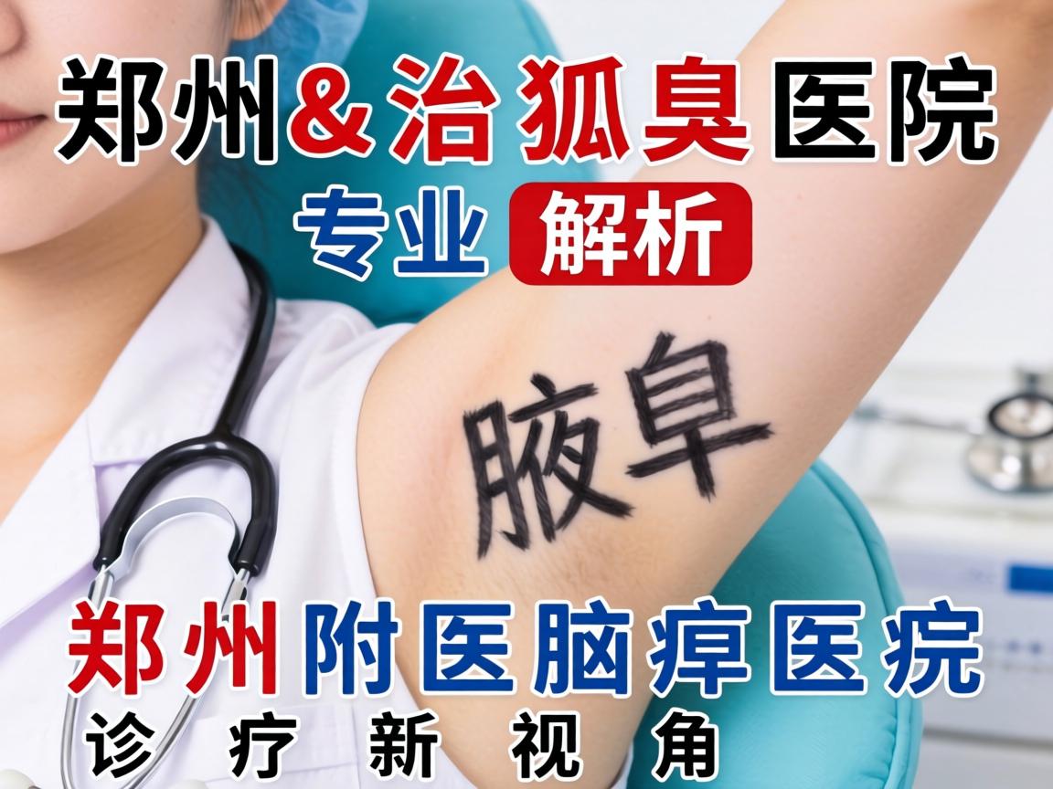 郑州治狐臭医院专业解析，郑州附医腋臭医院诊疗新视角