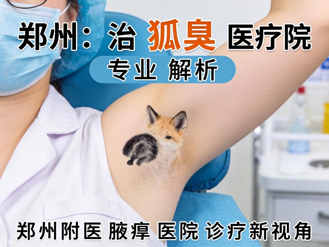 郑州治狐臭医院专业解析，郑州附医腋臭医院诊疗新视角
