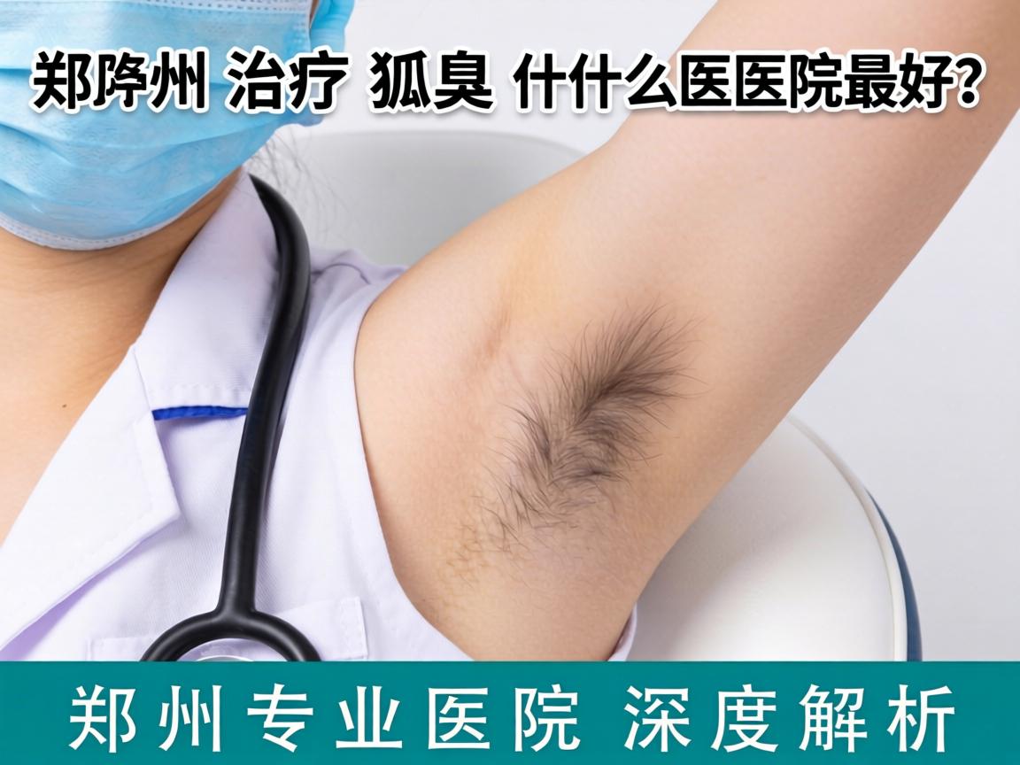 郑州治疗狐臭什么医院最好？郑州专业医院深度解析
