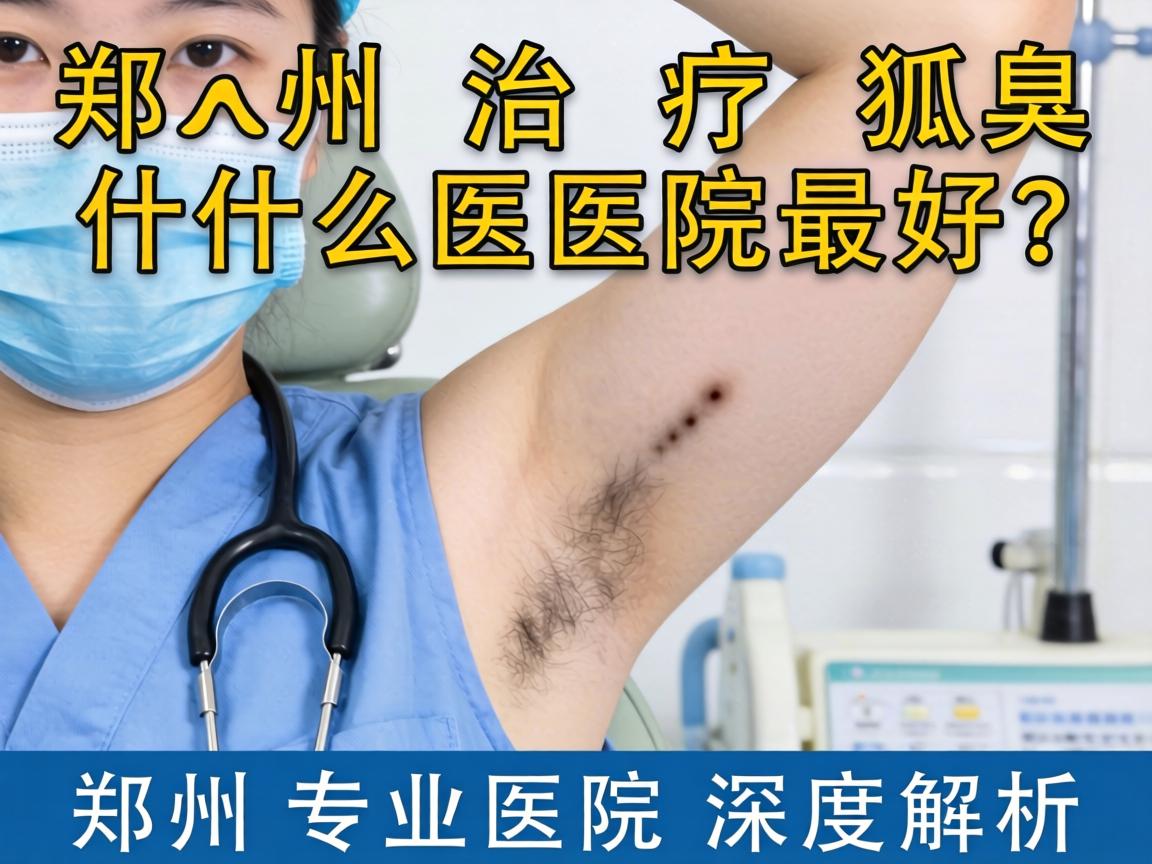 郑州治疗狐臭什么医院最好？郑州专业医院深度解析