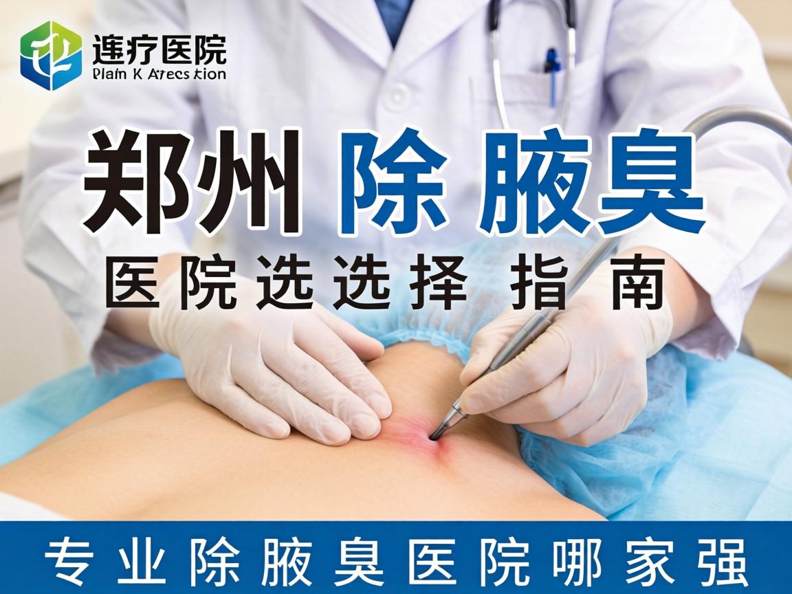郑州除腋臭医院选择指南，专业除腋臭医院哪家强