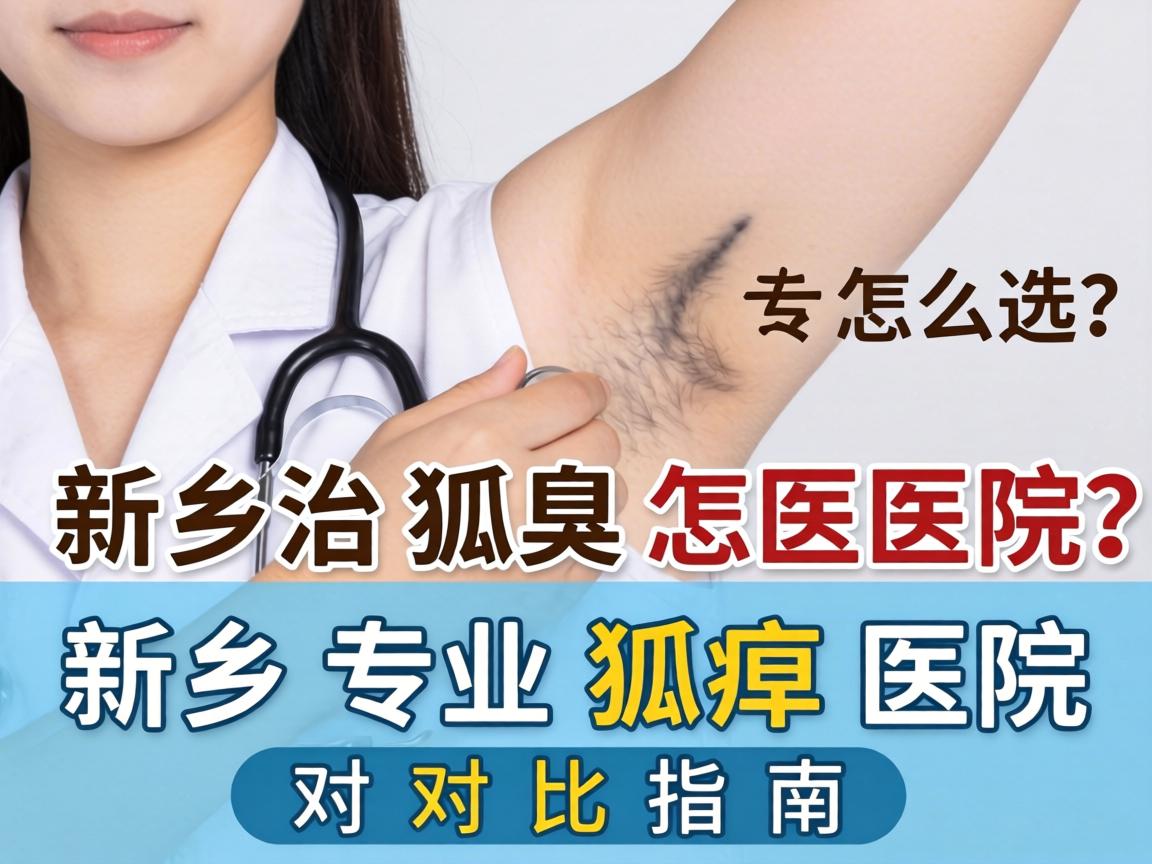 新乡治狐臭医院怎么选？新乡专业狐臭医院对比指南