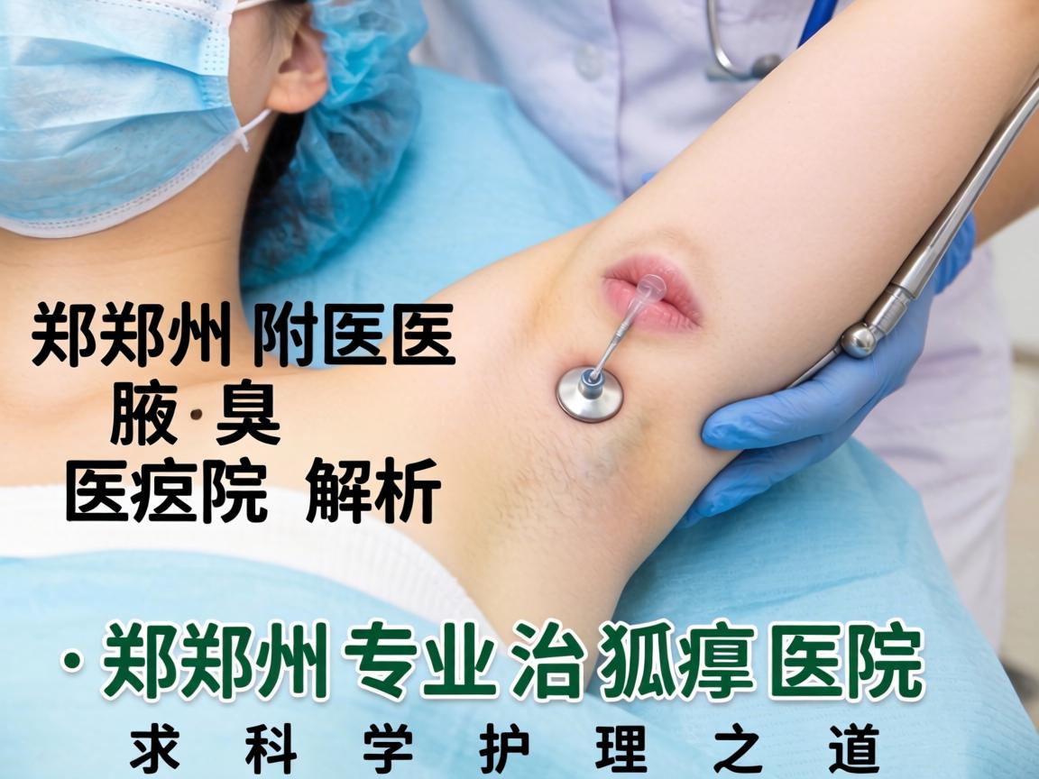 郑州附医腋臭医院解析，郑州专业治狐臭医院的科学护理之道
