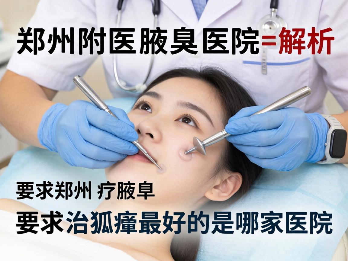 郑州附医腋臭医院解析，郑州治狐臭最好的是哪家医院